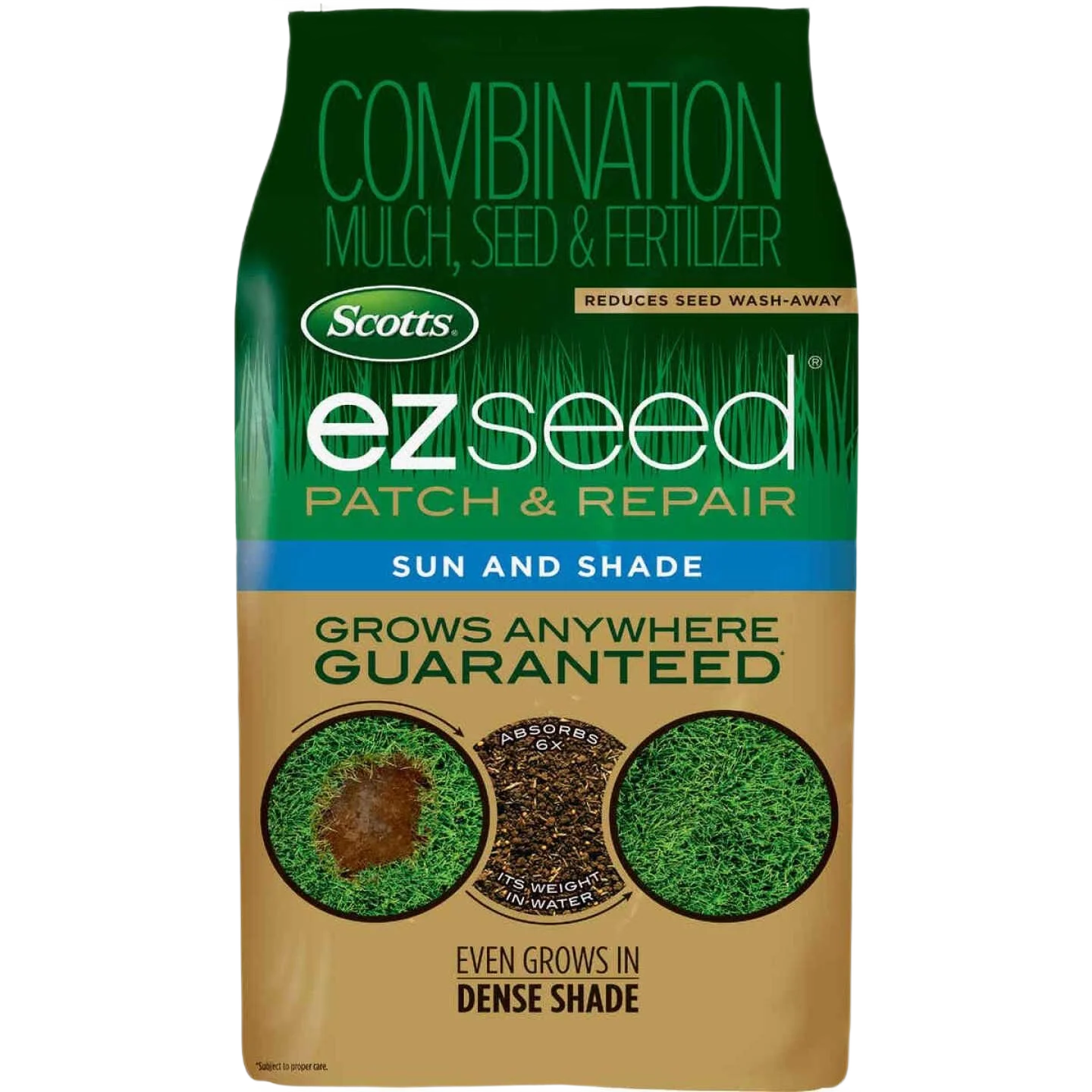 Functional Scotts EZ Seed Sun Shade Patch Repair 10 lbs. Natural
