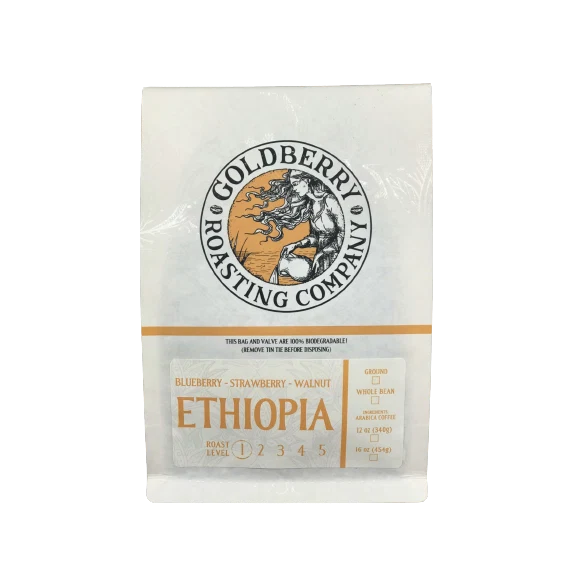 Trusted Goldberry Roasting Company Organic Ethiopia Natural Ground Coffee 12 oz. Optimized