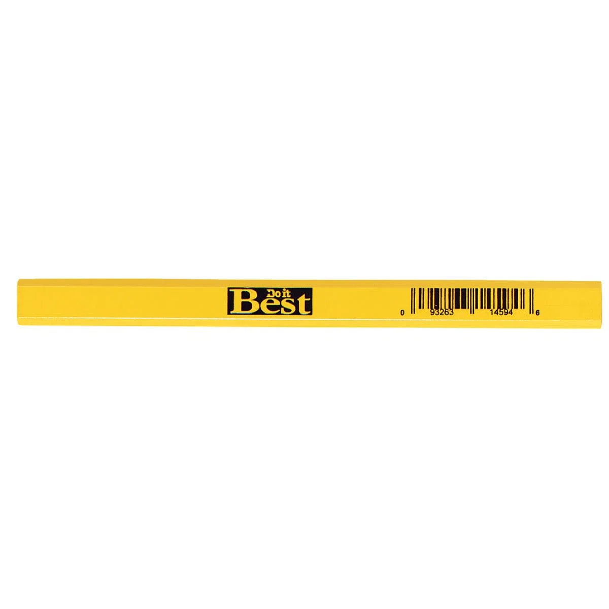 Refined Do it Hard Carpenter Pencil Yellow Efficient