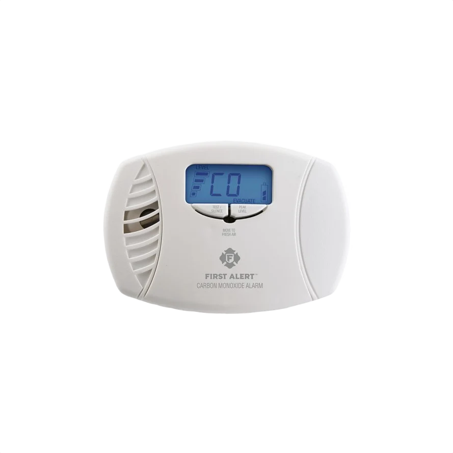 Solid First Alert CO615 Dual-Power Carbon Monoxide Plug-In Alarm w Battery Backup Detailed