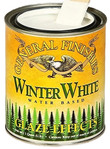 Superior General Finishes Winter White Water Based Glaze Effects 1 Pint Fine