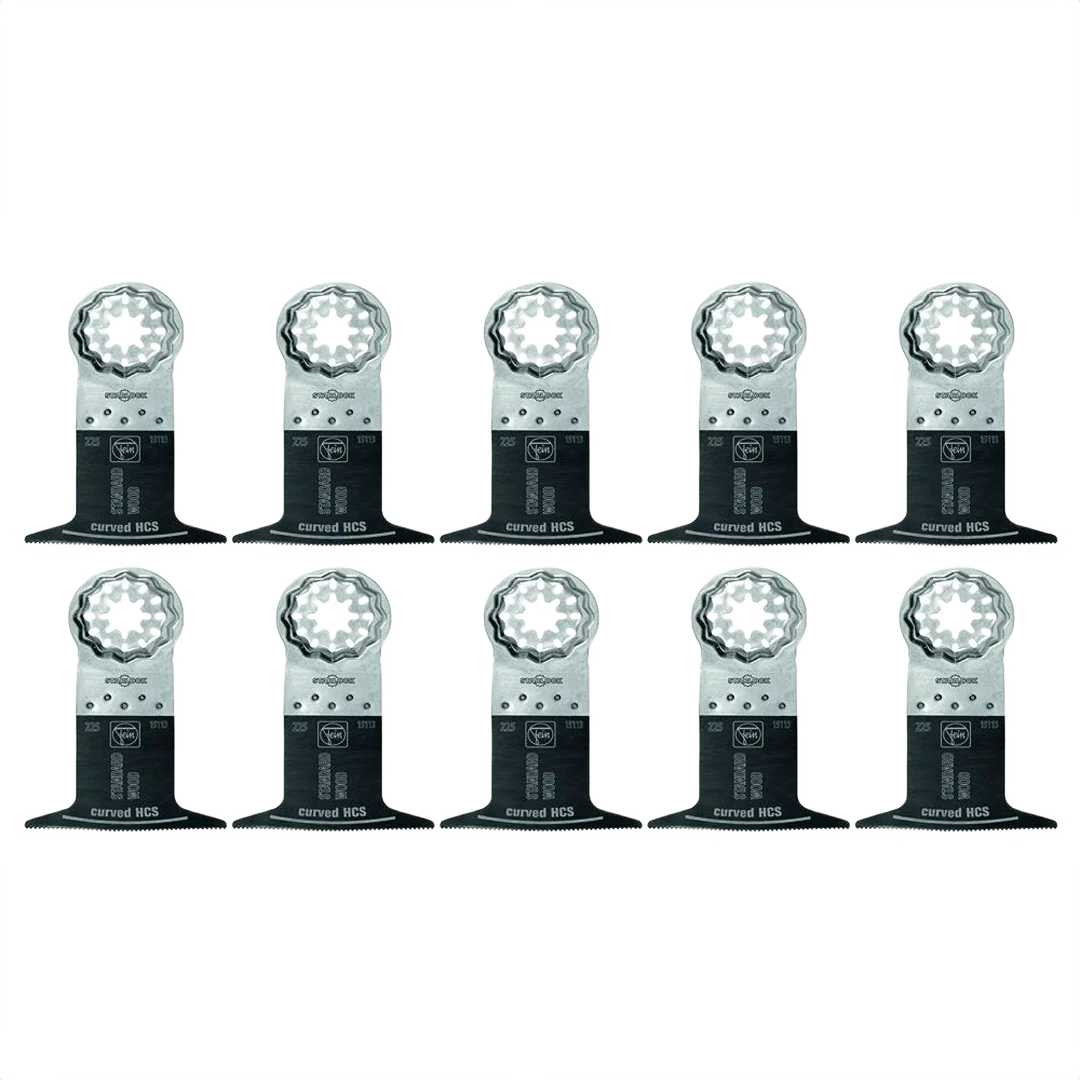 Unique Fein 2-1 2 In. E-Cut Curved Saw Blades 10 Pack World-Class