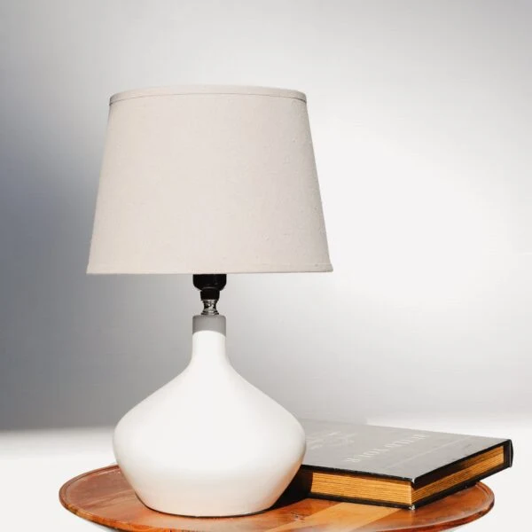 Reusable PD Home and Garden White Ceramic Bubble Lamp 17.3 Original Design