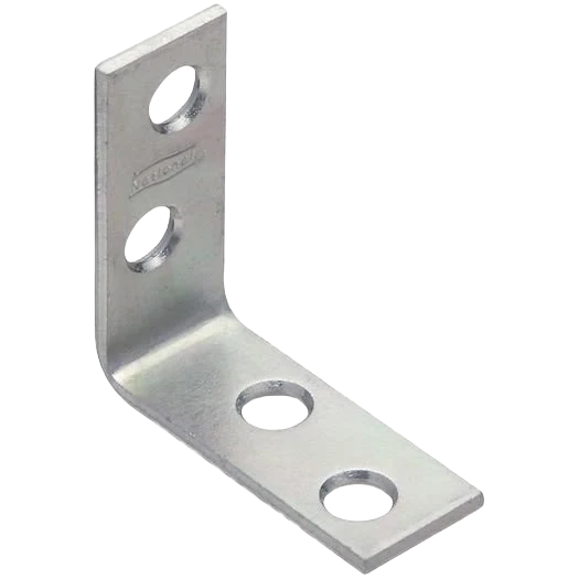 Efficient National Hardware 1-1 2 x 5 8 Zinc Steel Corner Brace 4-Count Elegant