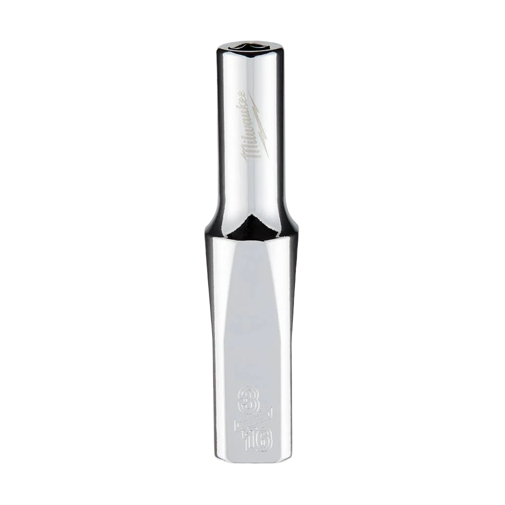Sustainable Milwaukee 1 4 Drive 3 16 6-Point Deep Socket w FOUR FLAT™ Sides Prestigious