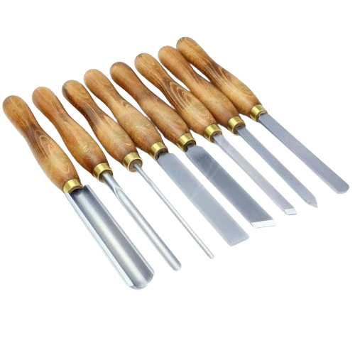 Premium Material Crown Boxed 8 Pc. Turning Tool Set Certified