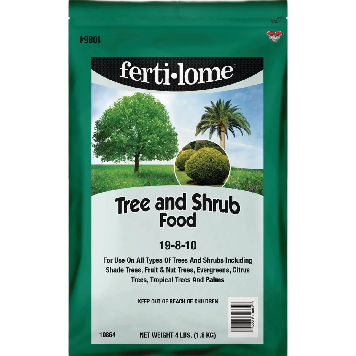 User-Friendly Ferti-lome 19-8-10 Tree and Shrub Fertilizer 4 lb. Luxury