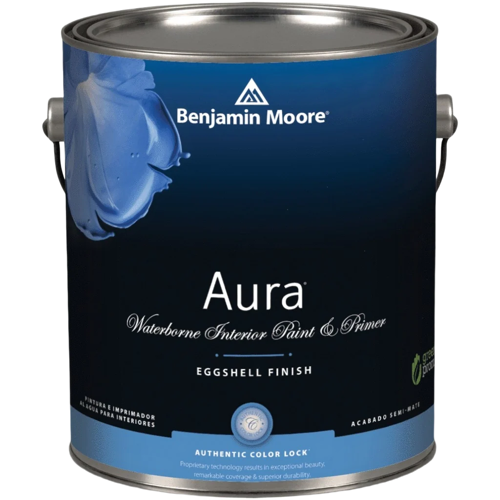 Secure Benjamin Moore Aura 2X Eggshell Tintable Interior Paint Primer 1 Quart Trendy