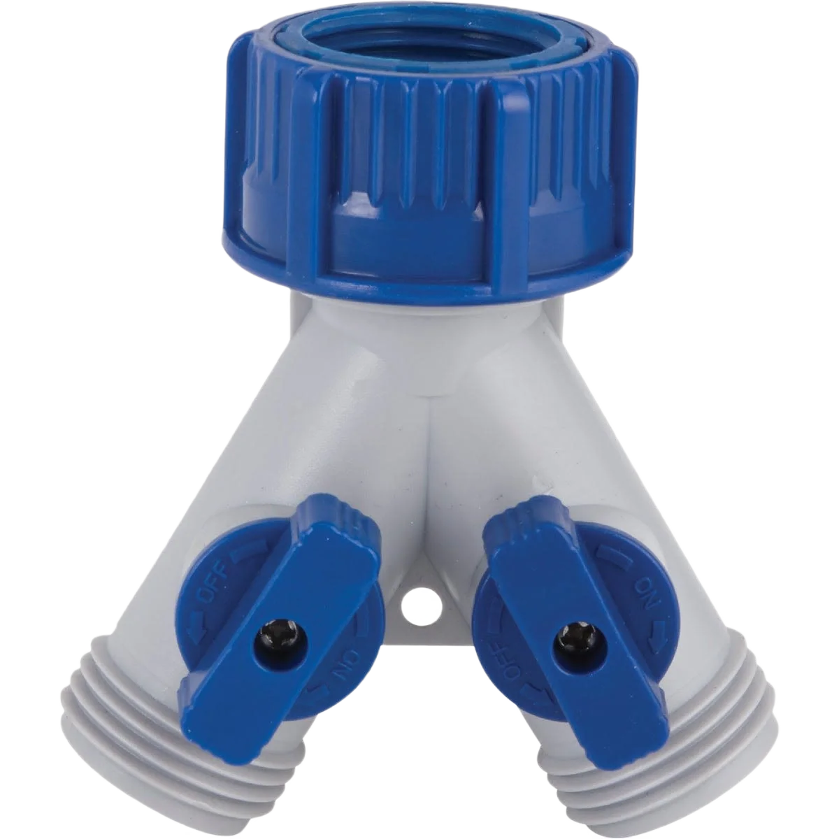 Prestigious Garden Poly Y-Connector Double Hose Shutoff Authentic
