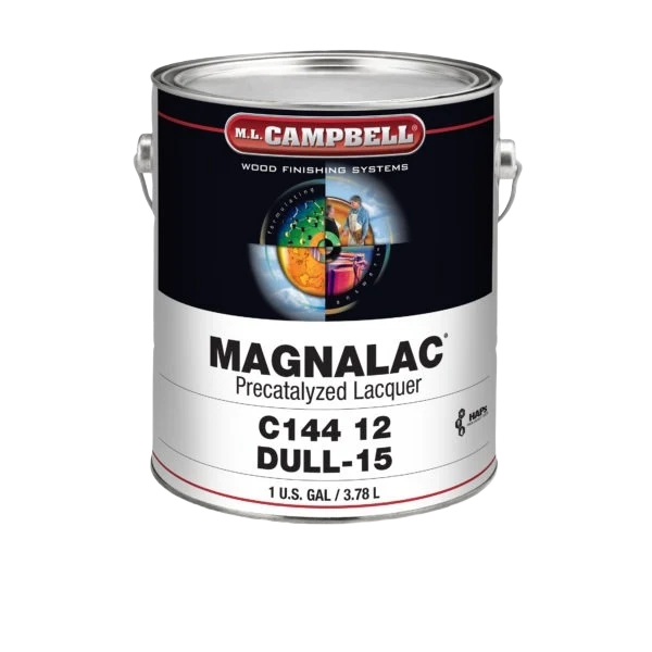 Stylish M.L. Campbell Magnalac Pre-Catalyzed Furniture Lacquer Satin Gallon High-Performance