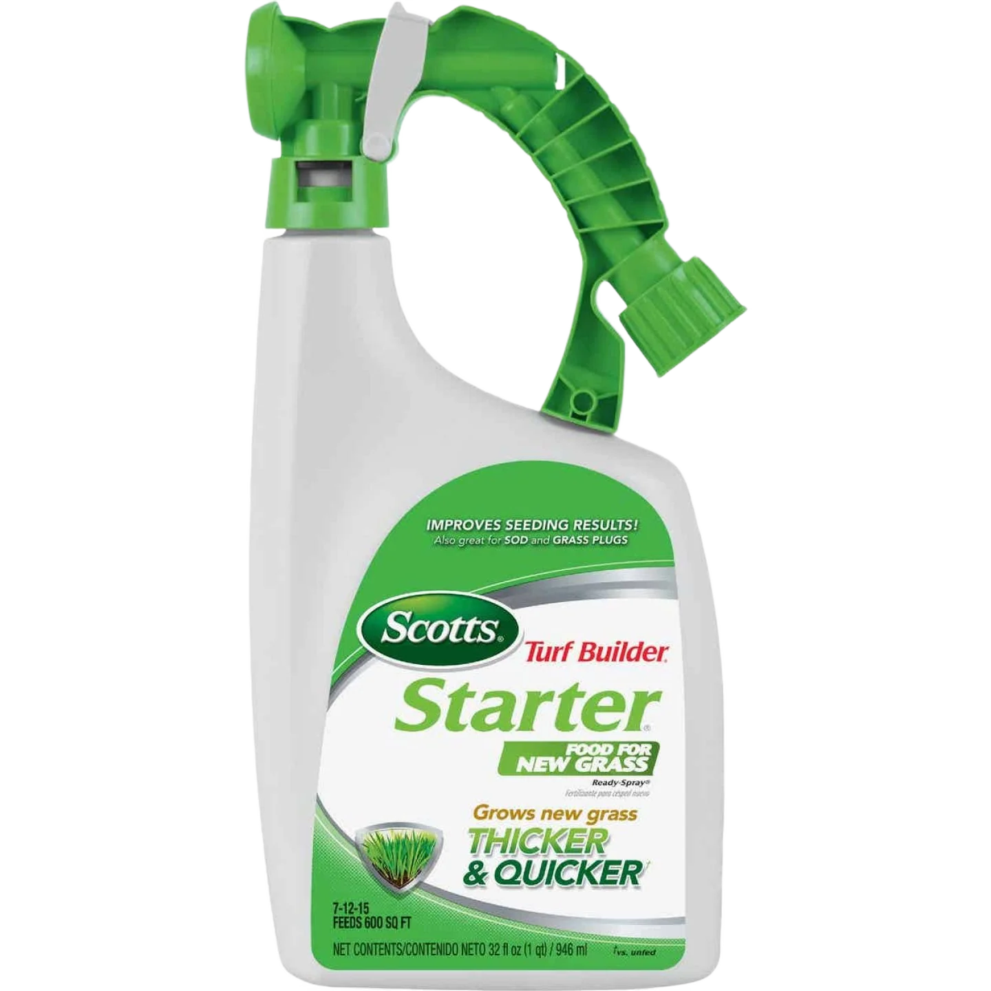 Healthy Scotts Turf Builder Starter Food for New Grass Spray 32 oz. Superior