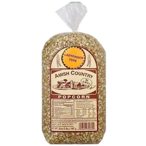 First-Class Amish Country Popcorn Ladyfinger Popcorn 2 lb. Verified
