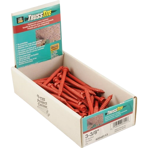 Reliable Power Pro 5 16 In. x 3-3 8 In. Truss-Tite Heavy Duty Wood Screws 50-Pack Smart