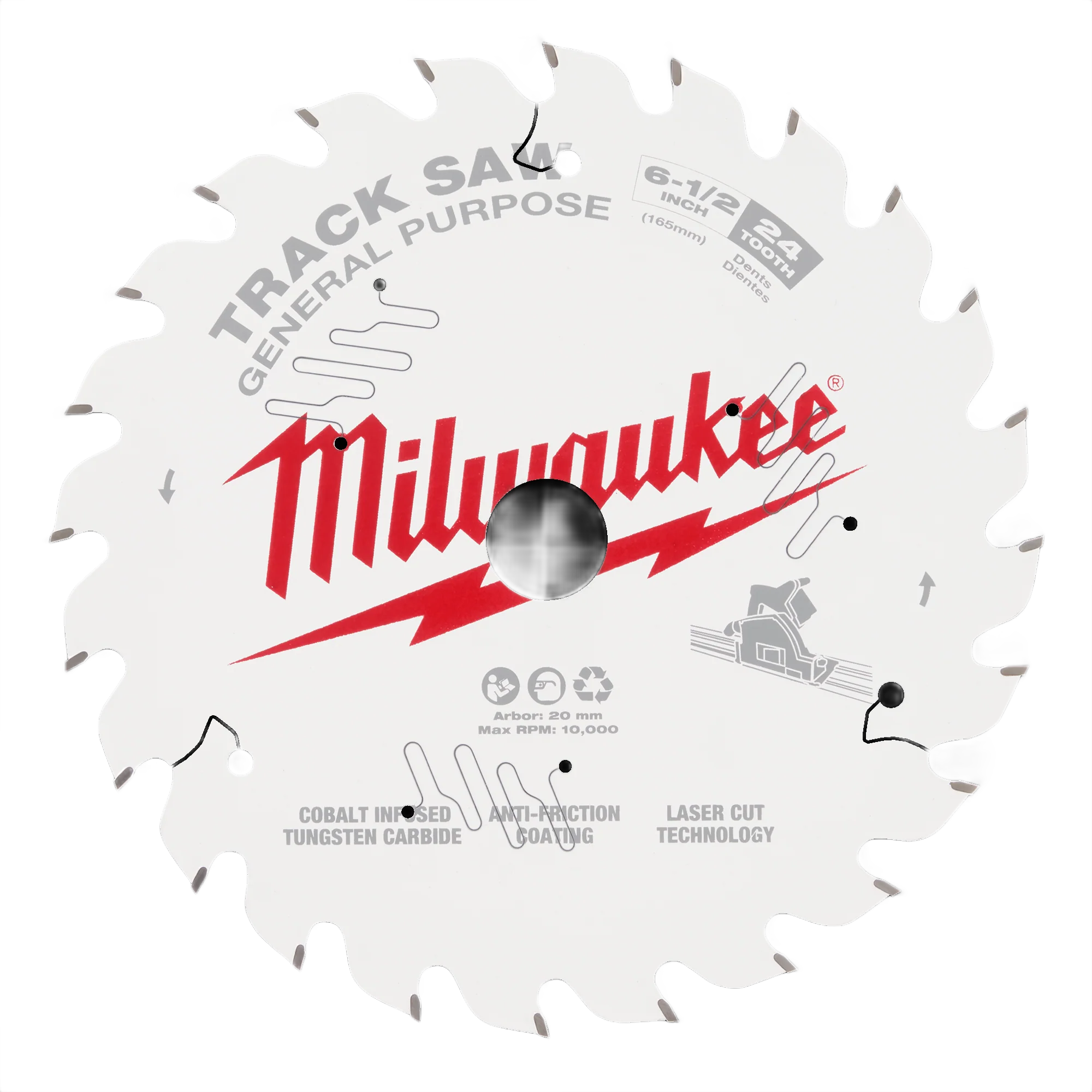 Contemporary Milwaukee 24-TPI Track Saw Blade Classic