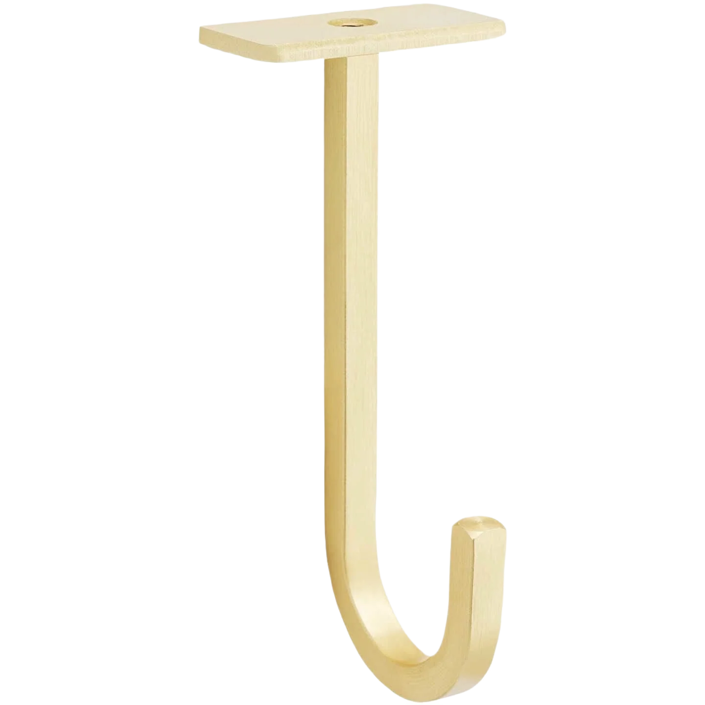 Specialty National Hardware 5 Brushed Gold Steel Long Ceiling Plant Hook Functional