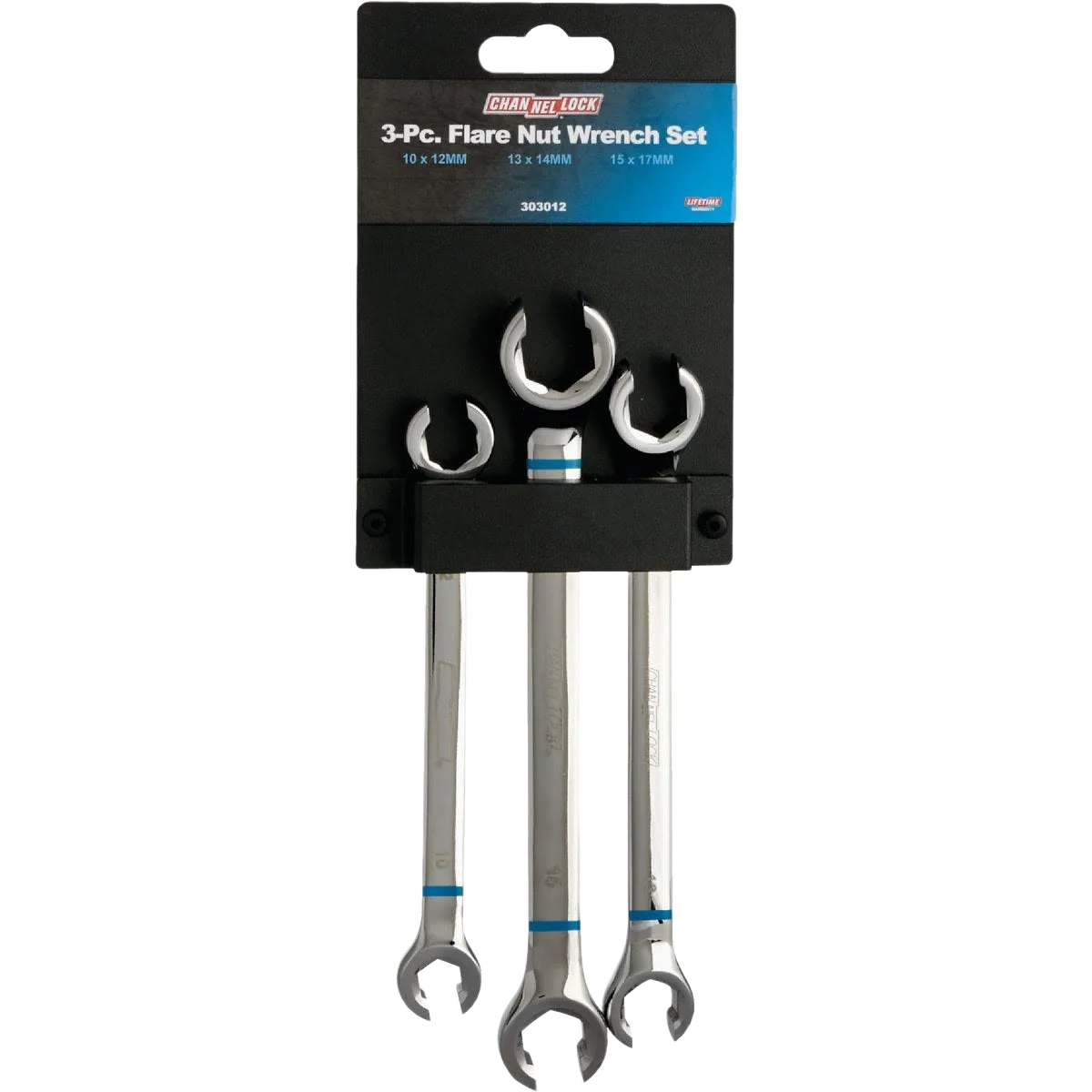 Official Channellock Metric Flare Nut Wrench Set 3-Piece Practical