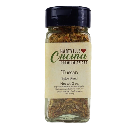 Sustainable Hartville Cucina Tuscan Premium Spice Blend 2 oz. Fine Crafted