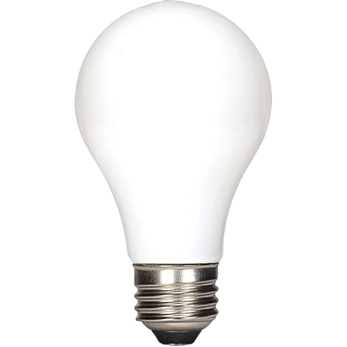 Crafted Satco 7.5 Watt A19 LED Soft White Medium Base 4-Pack Sustainable