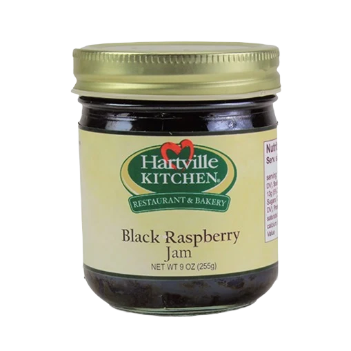 Functional Hartville Kitchen Black Raspberry Jam 9 oz. Responsible