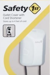 Safety 1st Outlet Cover with Cord Shortener Enhanced