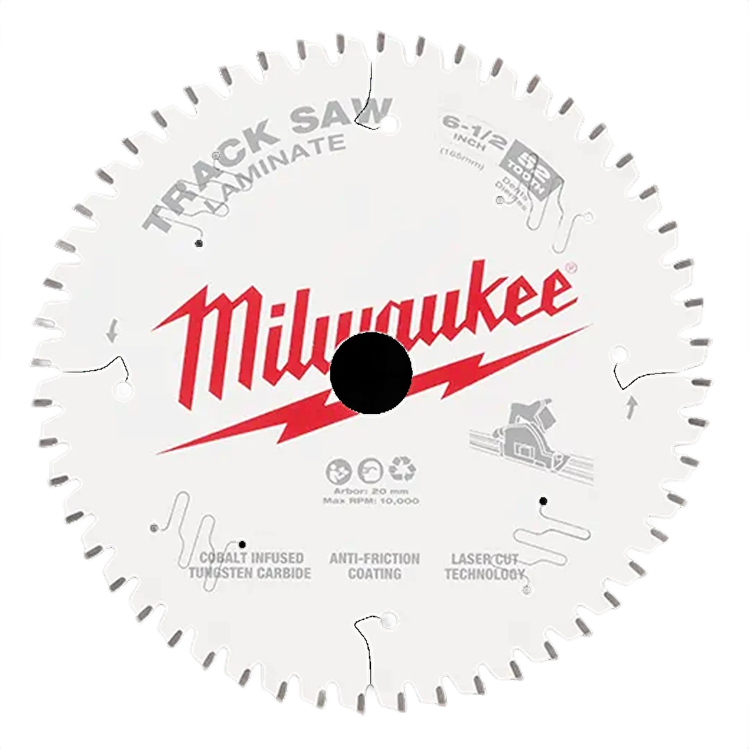 High-Grade Milwaukee 52-TPI Track Saw Blade Unique