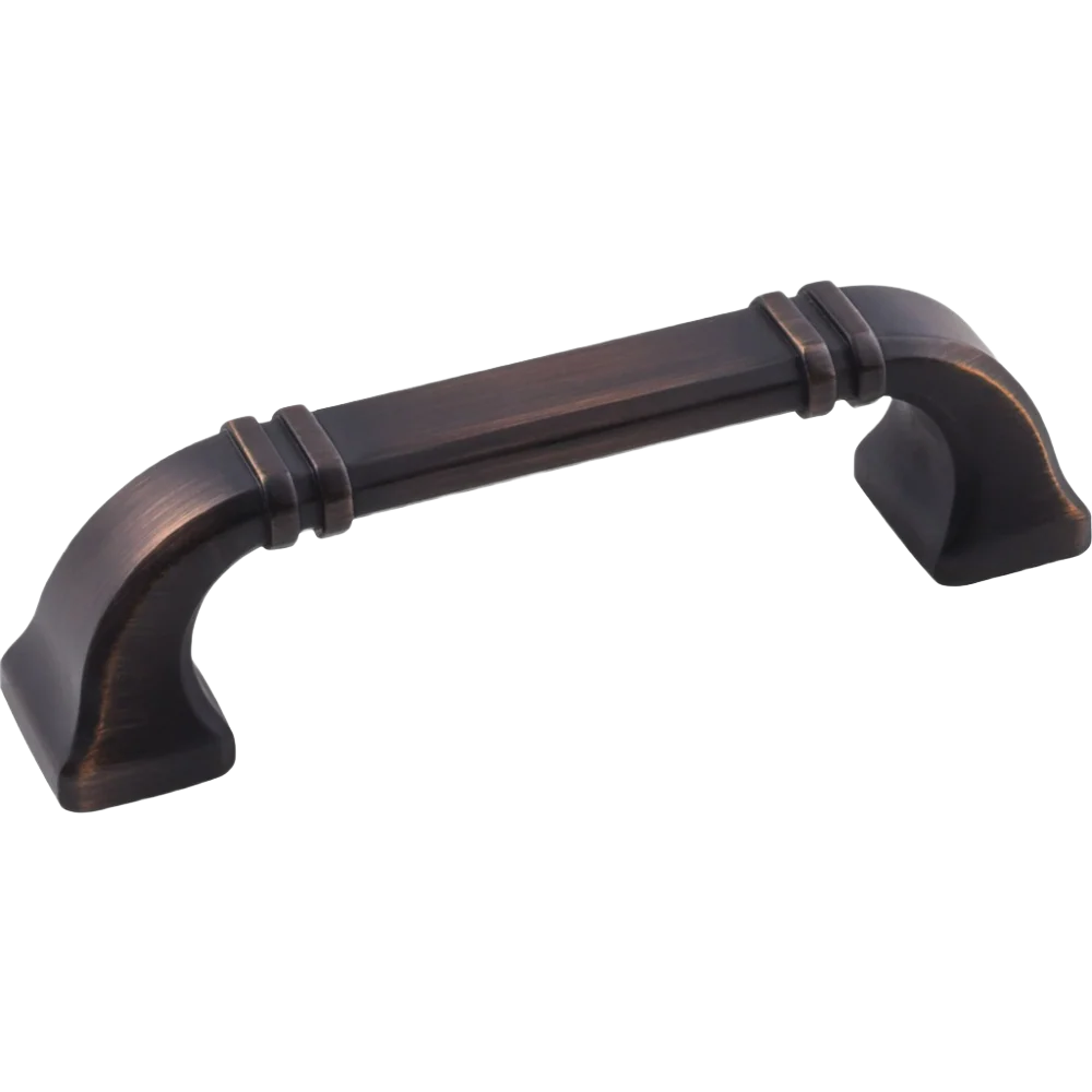 Superior Hardware Resources 96mm Ella Pull Brushed Oil Rubbed Bronze Versatile
