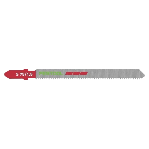 Luxury Festool 204268 S 75 1.5 5 Profile Plastics Cutting Jigsaw Blades 5-Count Carefully Designed