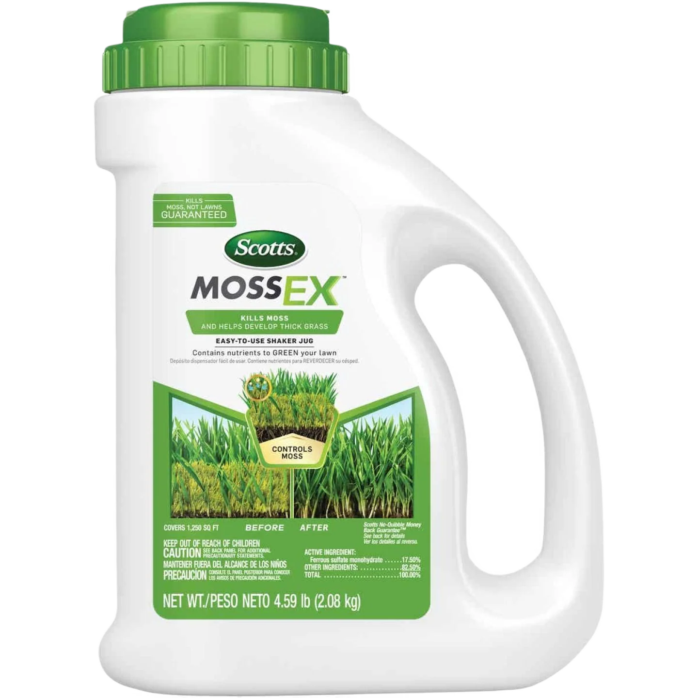 Easy-to-Use Scotts MossEX Shaker Jug 4.59 lbs. Advanced