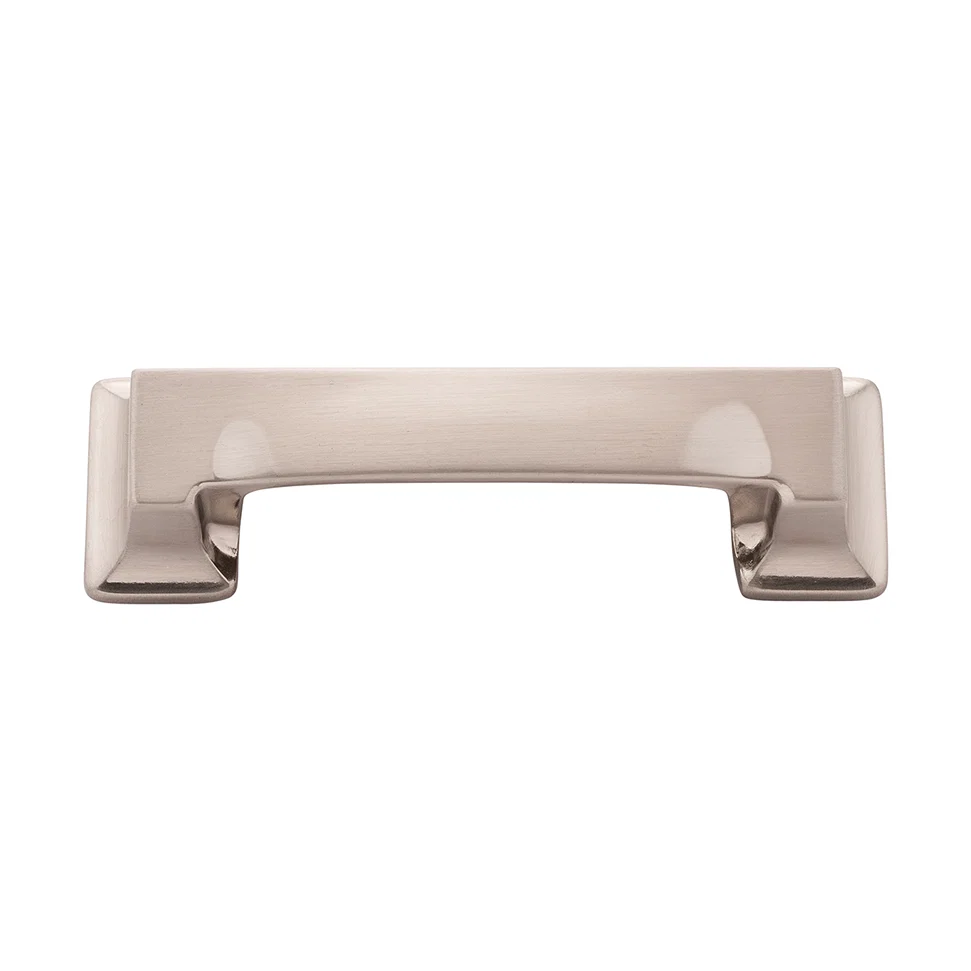 Official Hickory Hardware 3-3 4 Satin Nickel Center-to-Center Studio Cup Pull High-End
