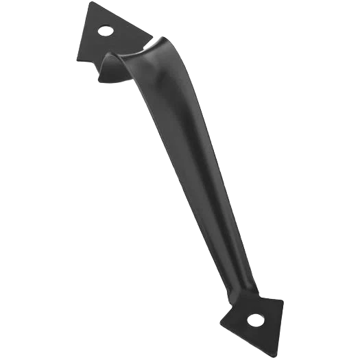 Contemporary National Hardware 8-3 4 Black Ornamental Door Pull Green