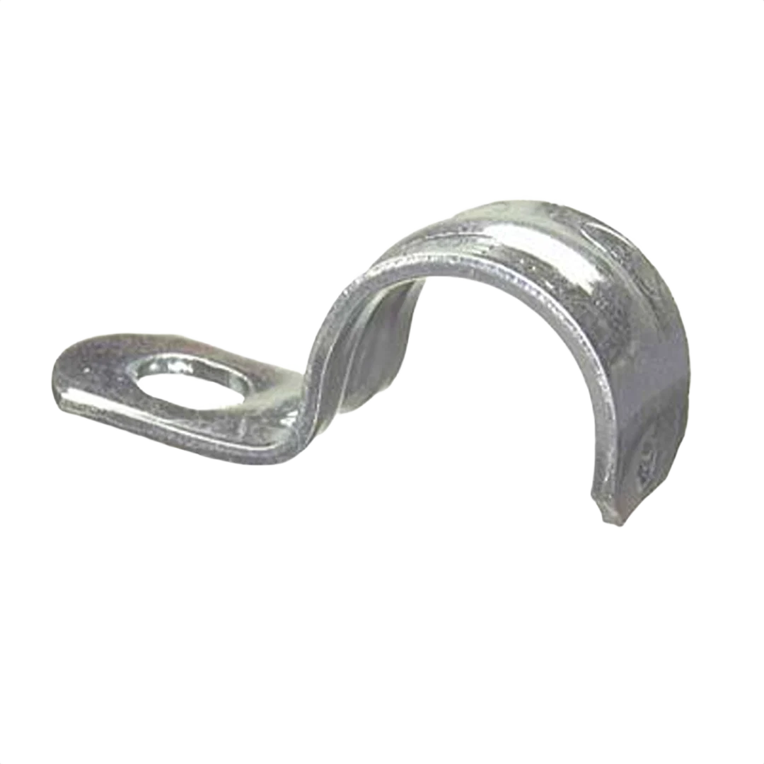 Traditional Halex 2-In. Click-On EMT 1-Hole Conduit Strap 2-Pack Original