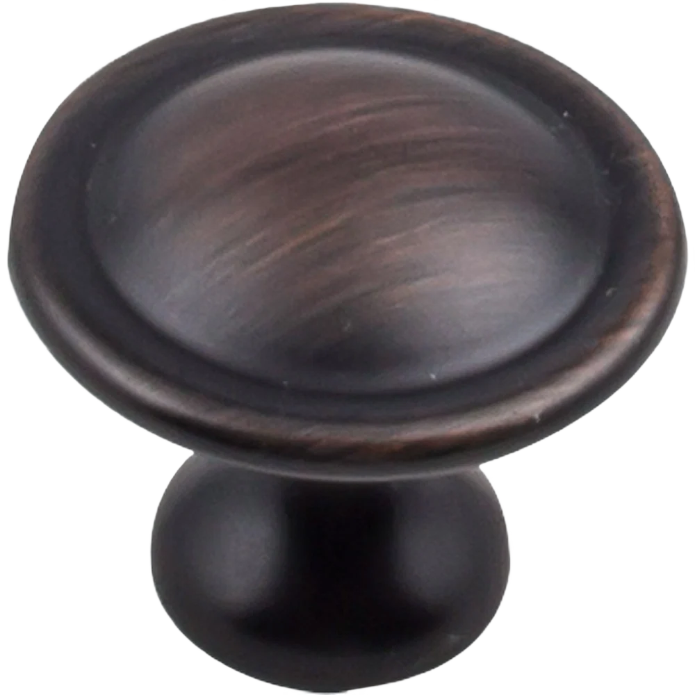 Breathable Hardware Resources 1-1 8 In. Watervale Knob Brushed Oil Rubbed Bronze Next-Generation