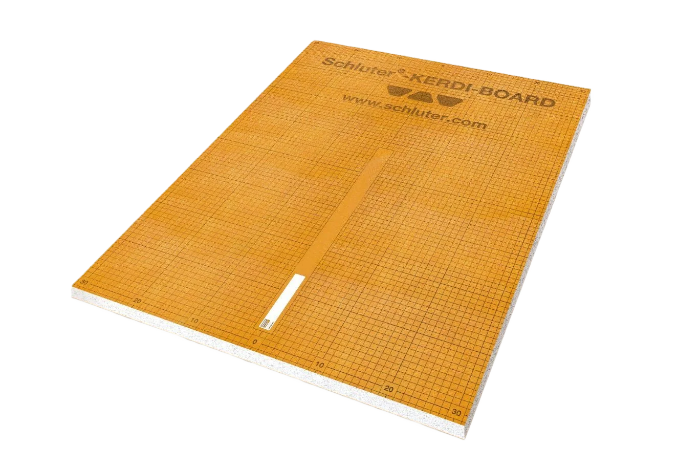 Convenient Schluter Kerdi-Board 1.5 x 24.5 x 96 Substrate Building Panel Organic