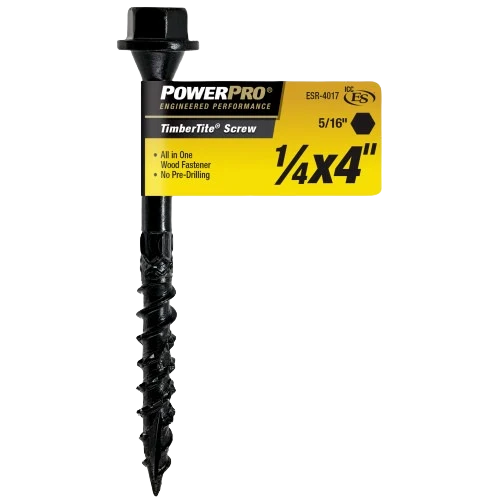 Consistent Power Pro 1 4 In. x 4 In. TimberTite Structural Screw Solid