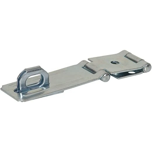 Elegant Hillman 3-1 2 in. Double Hinge Safety Hasp Zinc-Plated Superior
