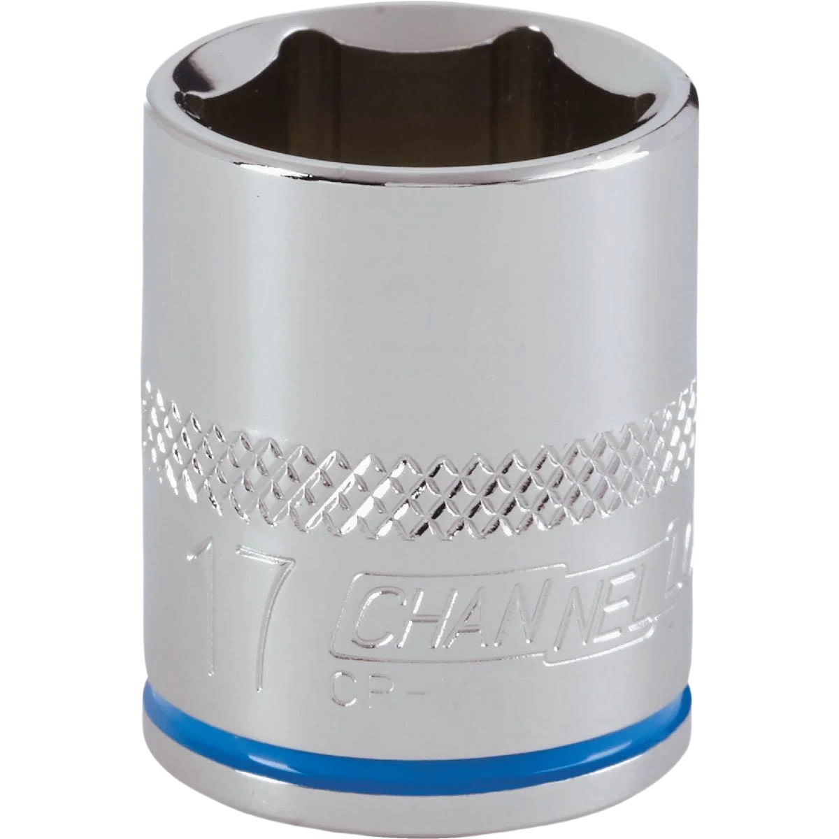 Luxury Channellock 3 8 in. Drive 17mm 6-Point Shallow Metric Socket Carefully Designed