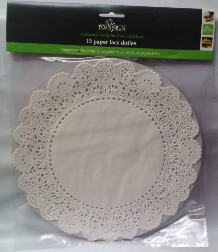 Top-Quality Fox Run Paper Lace Doilies 12 in. Convenient