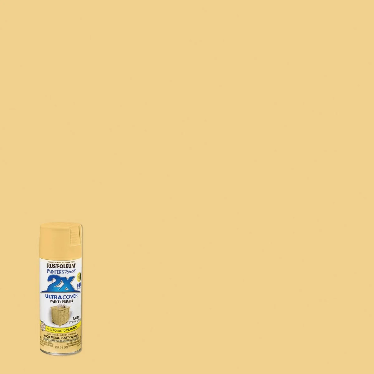 Outstanding Rust-Oleum Painters’ Touch 2X Strawflower Spray Paint Primer 12 oz. Lightweight