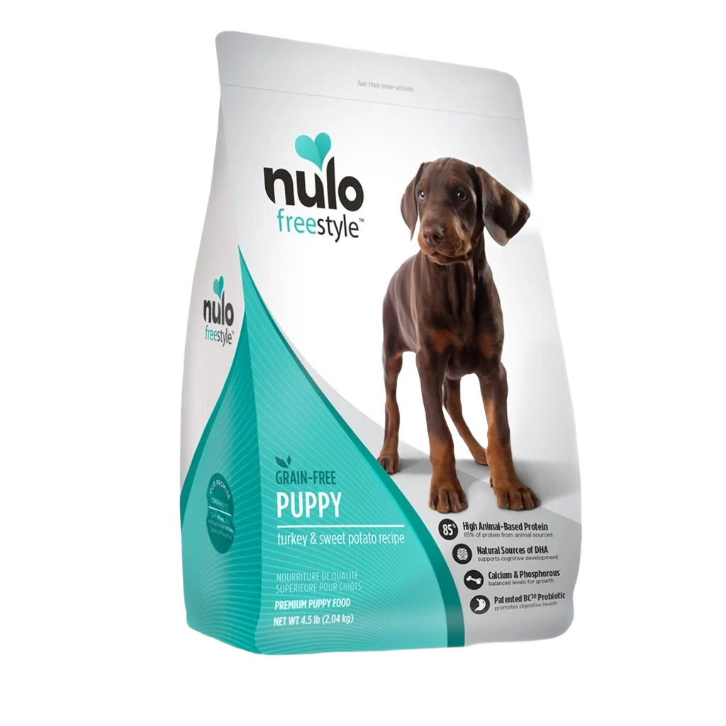Innovative Nulo style Turkey Sweet Potato Puppy Dry Food 4.5 lb. Smart