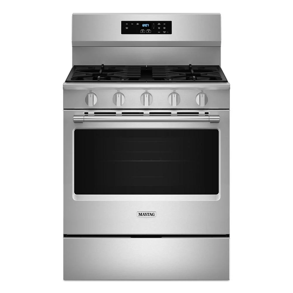 Functional 30-Inch Wide Gas Range With Steam Clean – 5.0 cu. ft. Quality