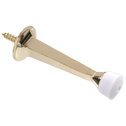 Selected Hillman Brass Square Type Rigid Door Stop 3 in. Prestigious