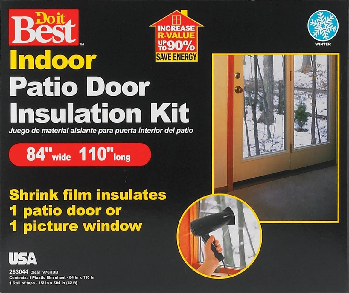 Responsible Do it Indoor Shrink Film Window Kit 84 x 110 in. Prestigious