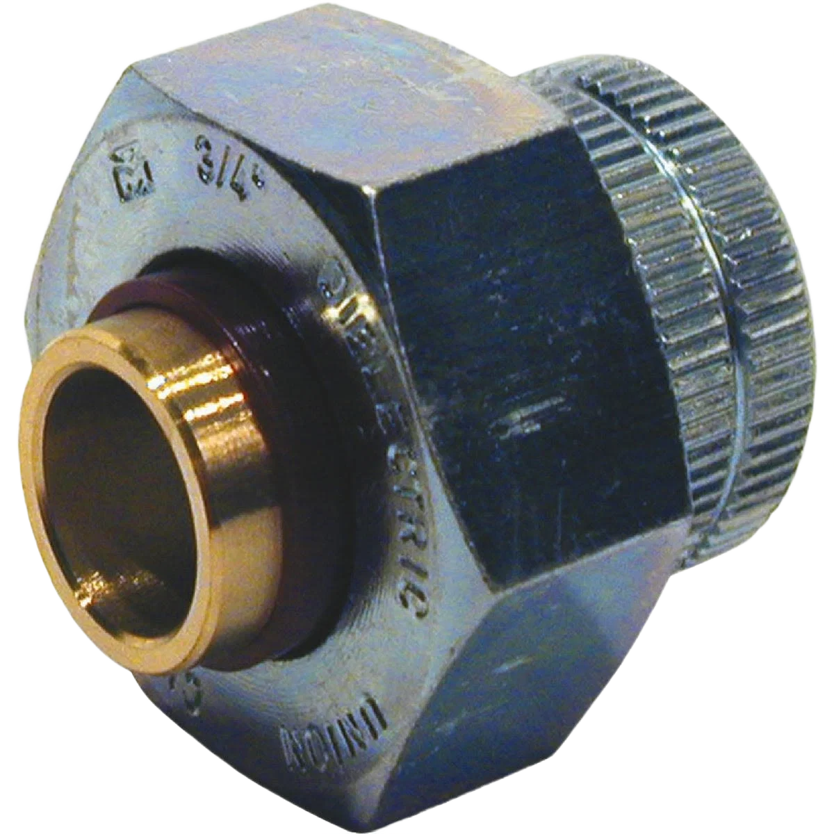 Proven ProLine Galvanized Dielectric Union 3 4 In. FIP x 1 2 In. Copper Sweat Versatile