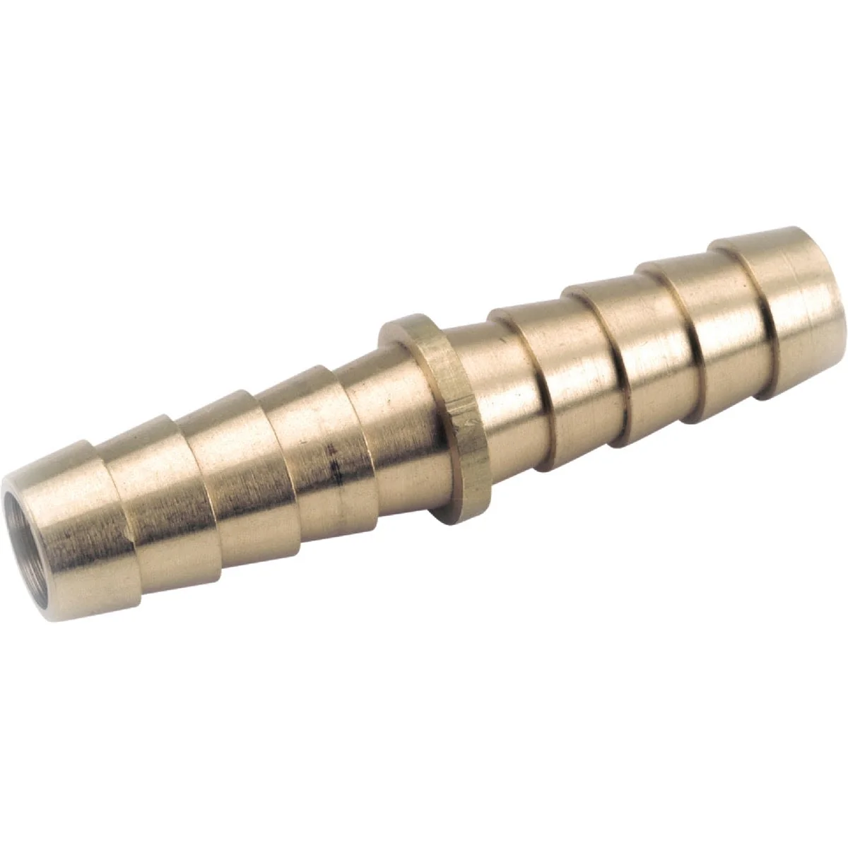 Powerful Anderson Metals Brass Hose Barb Union 1 4 In. ID x 1 4 In. ID Organic