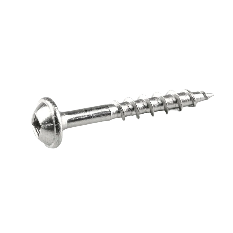 First-Class Kreg Coarse Maxi-Loc Washer Head Zinc Pocket Hole Screws 100-Count Expertly Made