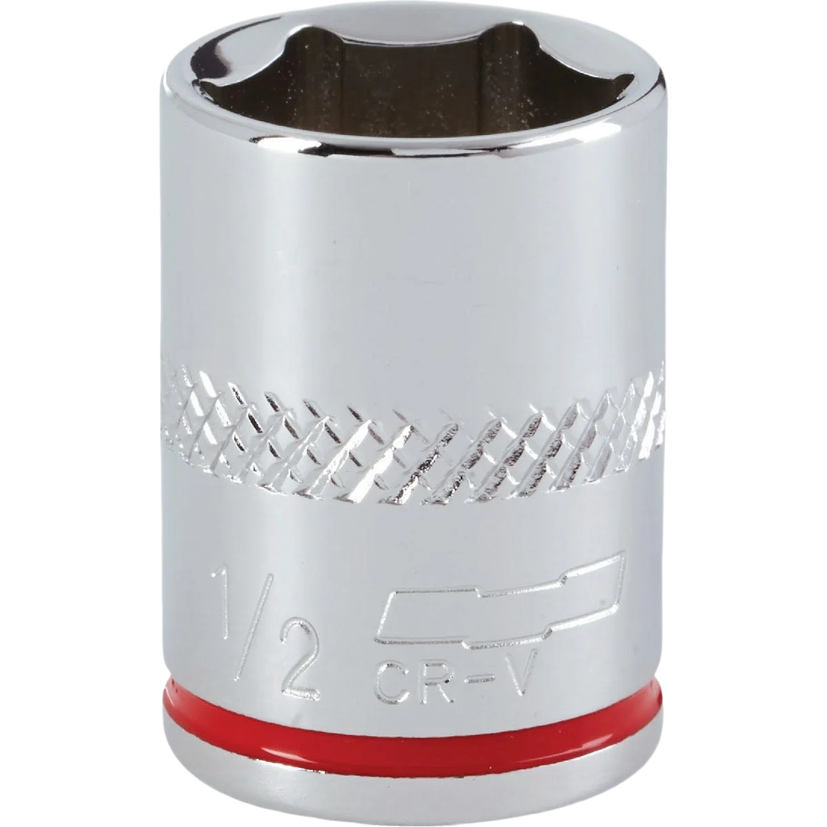 Durable Channellock 1 4 in. Drive 1 2 in. 6-Point Shallow Standard Socket Natural