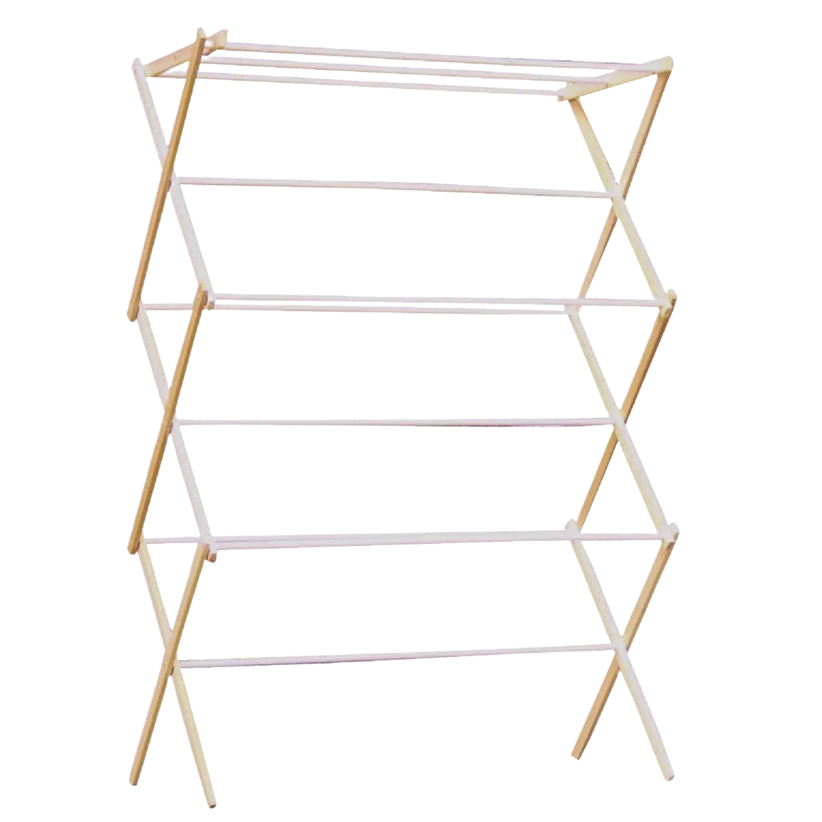 Convenient Madison Mill Wood Clothes Drying Rack Certified
