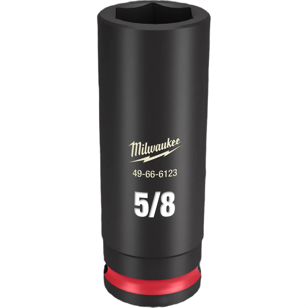 Environmentally Friendly Milwaukee SHOCKWAVE™ Impact Duty™ 3 8 Drive 5 8 6 Point Deep Socket Secure