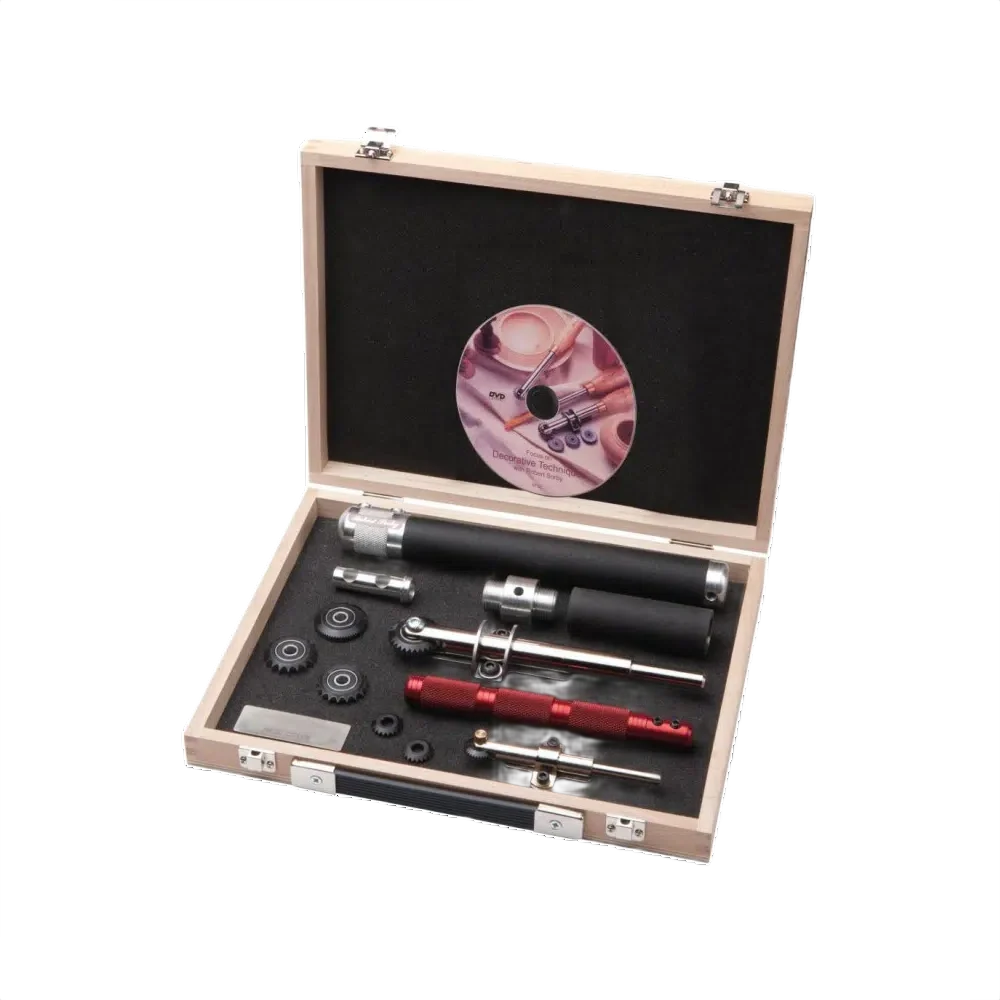 Selected Sorby Sovereign Spiralling Texturing Tool Set Elite