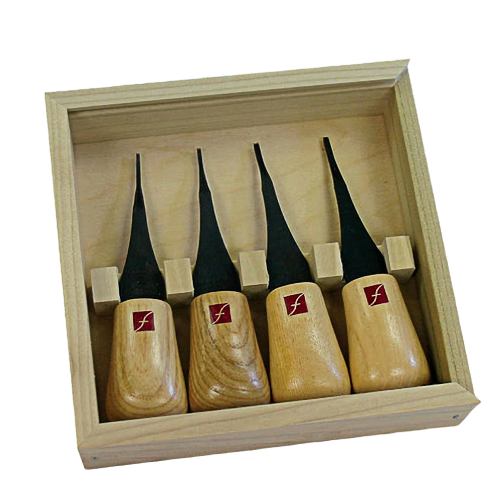 Official Flexcut 4 Pc. Micro Palm Carving Set Sophisticated